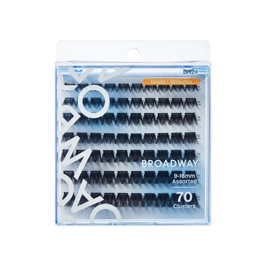 Broadway Wide Volume Lashes – DIY Customizable Extensions (70–140 pcs) – DIY24 - ANNS BEAUTY SUPPLY